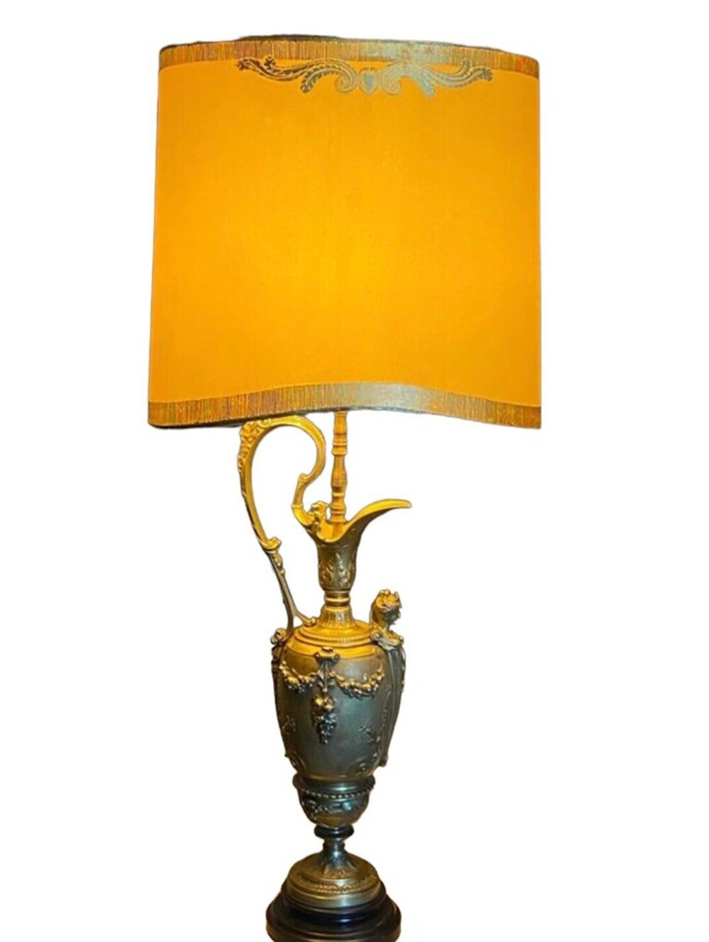 French Marble Bronze Ewer Claude Michon Clodion Rococo Lamps Neoclassical